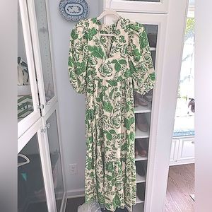 Hunter Bell Palmer Dress Green Gardens